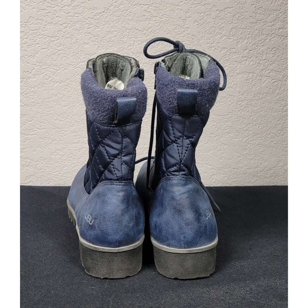 JBU by Jambu Summit Waterproof Boot Navy Blue #B2SMT73 Women's 9M